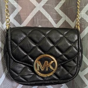 Michael Kors Black Chain Crossbody Purse
